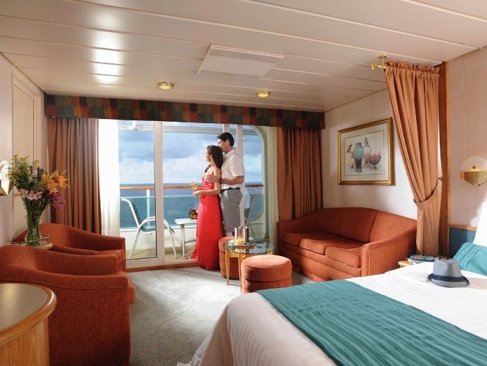 Ngắm nhìn không gian cabin đẳng cấp trên du thuyền Brilliance of the Seas- Du thuyền Brilliance of the Seas