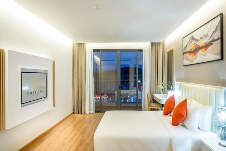 Phòng nghỉ tiện nghi tại KS Phát Linh Hotel 5*