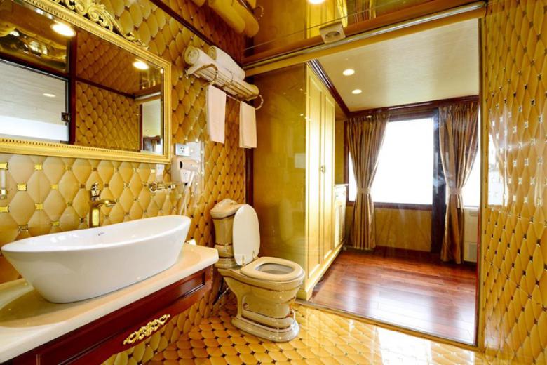 Nội thất sang xịn trên Du Thuyền Golden Cruise