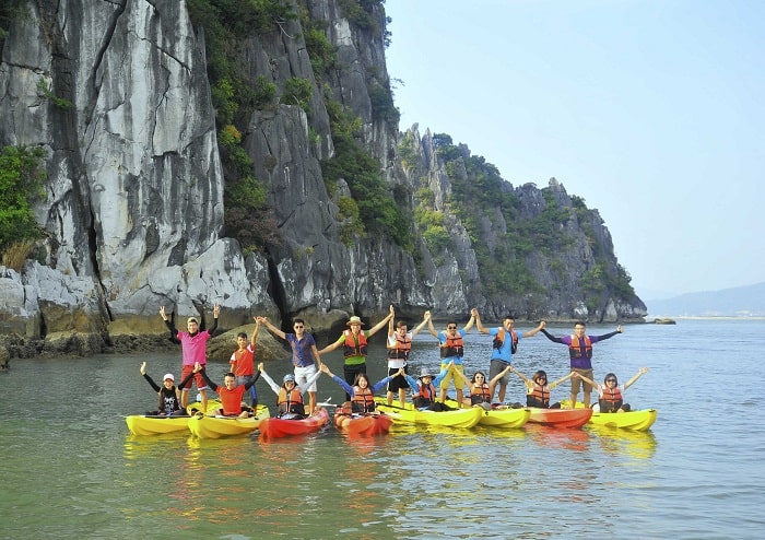 Trải nghiệm chèo thuyền kayak