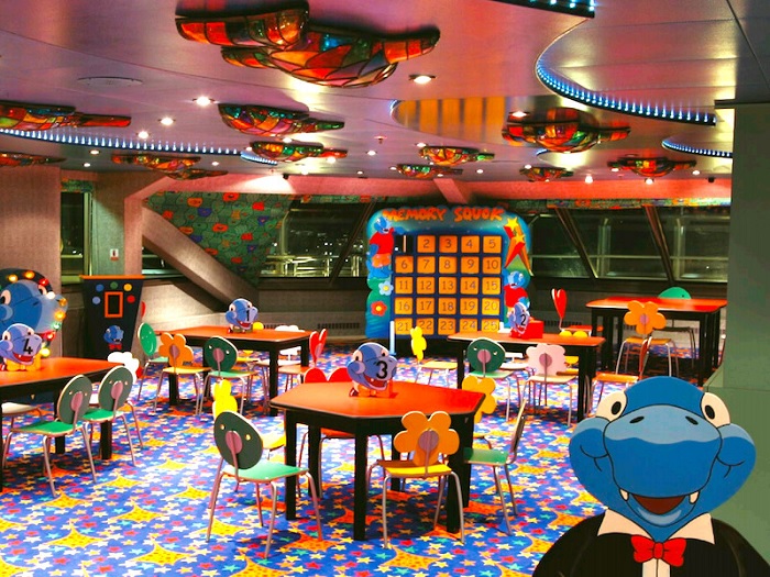 Du thuyền Costa Fotuna:Baby Club