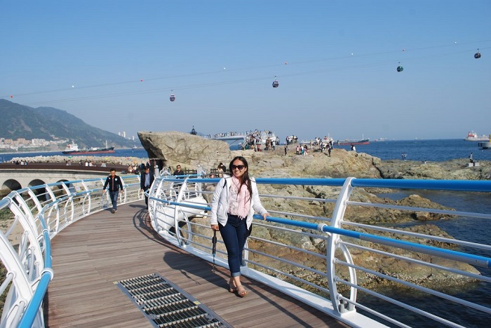  Biển Songdo Skywalk