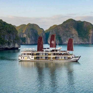 Tour du thuyền 5* Orchid Trendy 2N1Đ ngủ đêm trên Vịnh Hạ Long