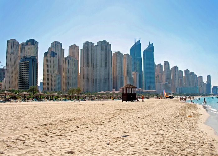 Bãi biển Dubai - Bãi biển Dubai Jumeirah xinh đẹp, hữu tình