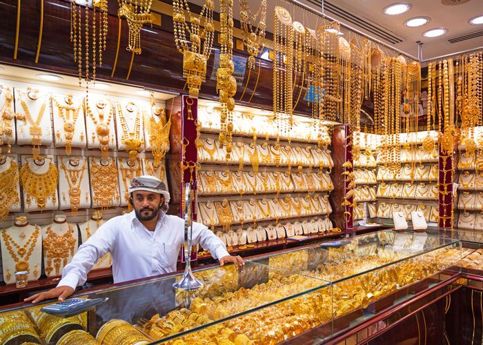 Chợ vàng ở Dubai - Số lượng hàng trên toàn khu chợ là con số cực đáng kinh ngạc –