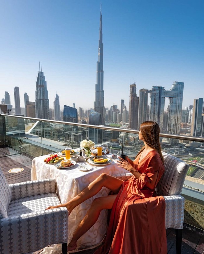 Tòa nhà Khalifa, du lịch Dubai tháng 11