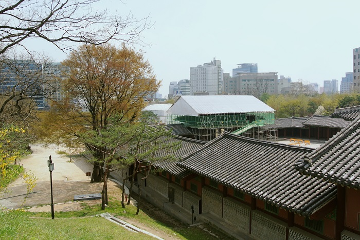 Cung điện ở Hàn Quốc - Kiến trúc hiện tại khá đơn giản