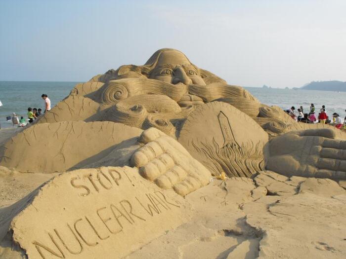 Lễ hội Cát Haeundae - Một tác phẩm thú vị trên cát với chủ đề âm nhạc