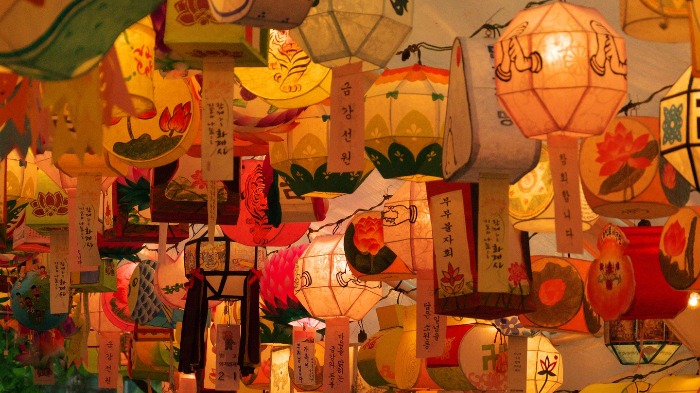 Lễ Phật Đản Hàn Quốc - Cả một vùng ngợp đèn lồng lung linh huyền ảo