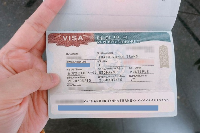Thủ tục xin visa Hàn Quốc dễ dàng thành công