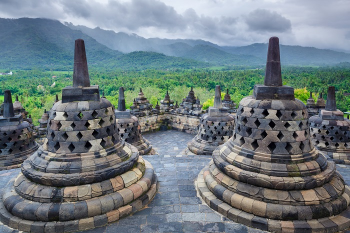 Đền ở Indonesia - Quần thể đền Borobudur