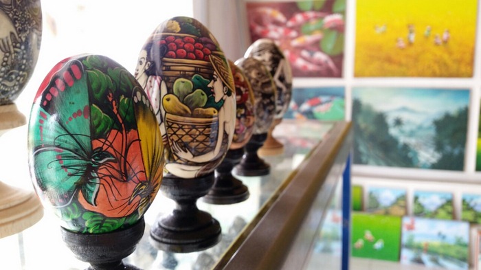Mua gì ở Bali - Túi .Những quả trứng màu sắc ở Bali