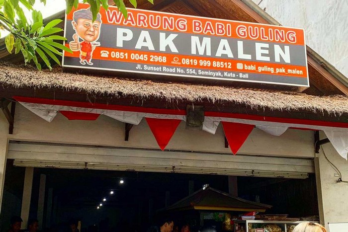 Nhà hàng Bali - Babi Guling Pak Malen đầu bảng xếp hạng cho thực đơn vô cùng ngon