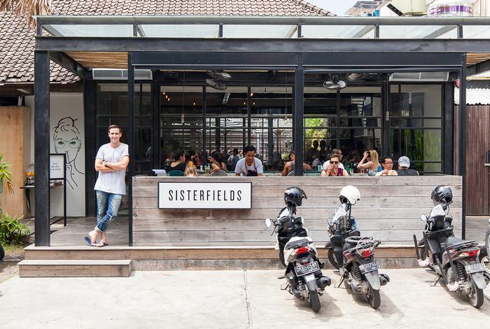 Nhà hàng Bali - Sisterfields là một trong những nhà hàng rất lý tưởng để đi đến và dùng bữa sáng thư giãn