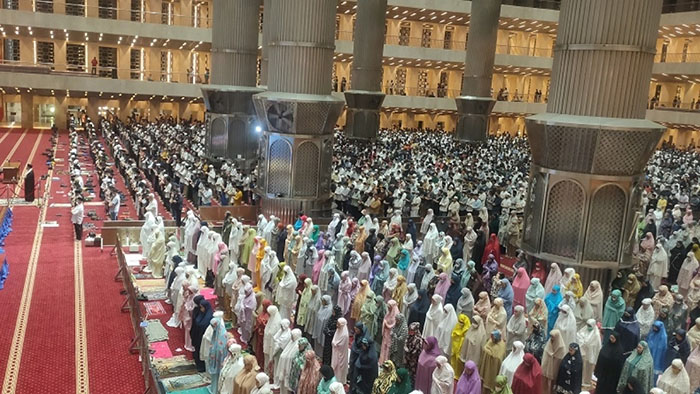 Tôn giáo ở Indonesia - Lễ hội Hồi giáo lớn nhất Indonesia.
