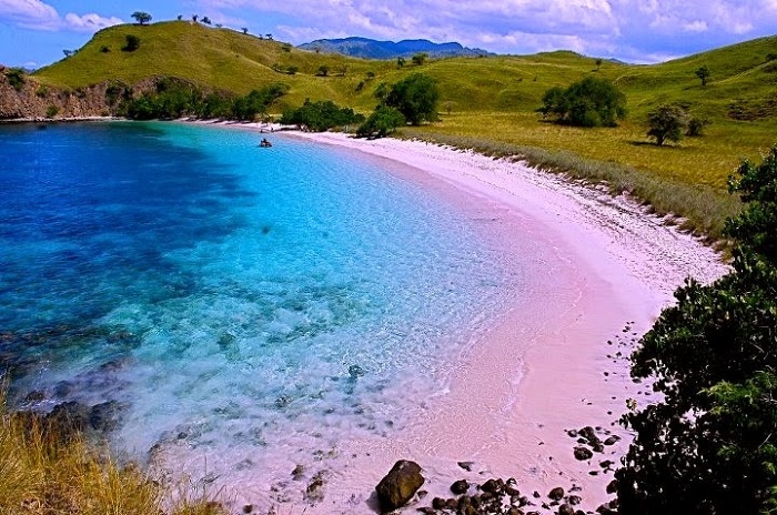 Đảo Komodo -Bãi biển màu hồng đẹp  như tranh vẽ, đầy mơ mộng, huyền ảo
