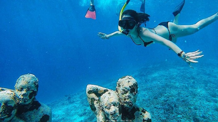 Đảo rùa Bali - Lặn ngắm san hô
