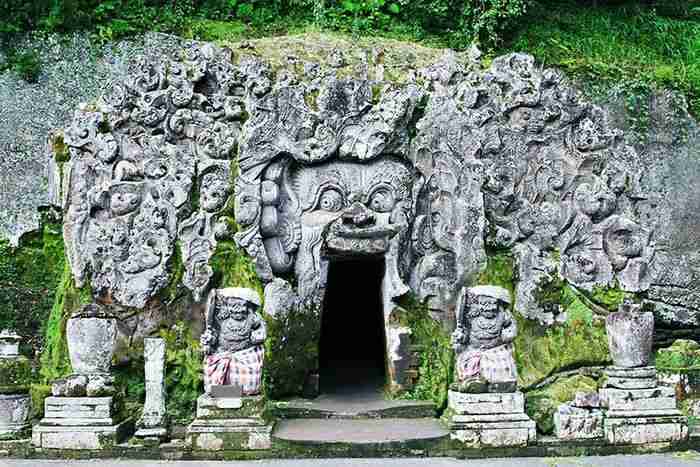 Đền Goa Gajah - Cánh cửa vào Đền goa Gajah