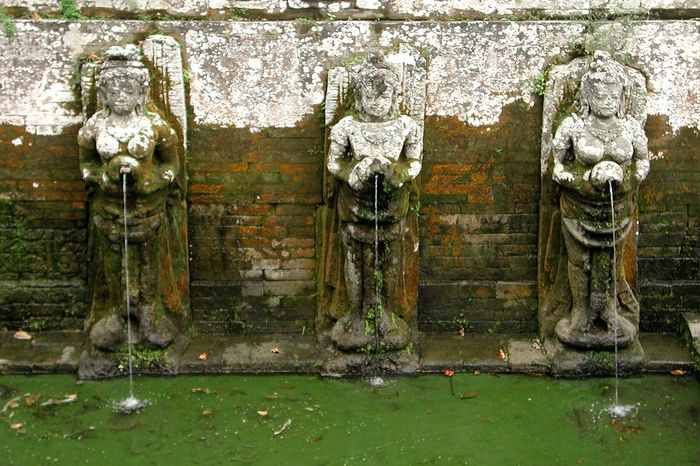 Đền Goa Gajah - Sự cổ kính nói lên lịch sử xuất hiện lâu đời của ngôi đền Goa Gajah