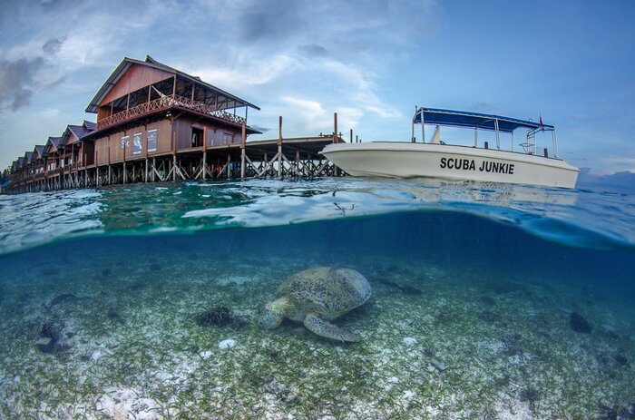 quần đảo Derawan - Quần đảo Derawan là thiên đường của du lịch lặn biển và khám phá đại dương