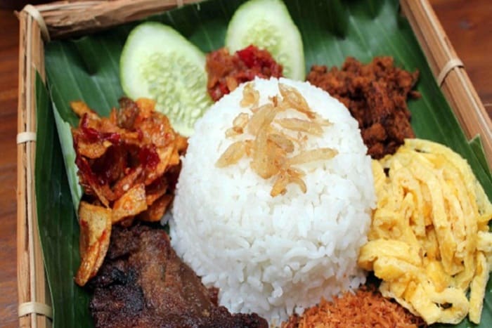 Món ngon Bali - Cơm Jinggo được người dân Bali và du khách quốc tế yêu thích.
