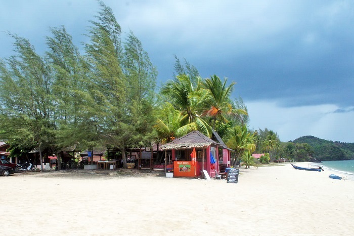 Biển Langkawi - Không gian tại bãi biển Pantai Tengah