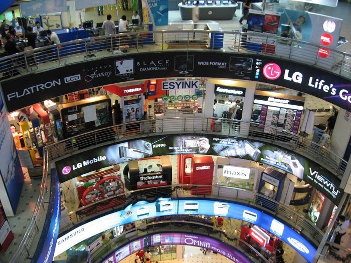 Đi Kuala Lumpur mua gì - Có hàng trăm thương hiệu đồ điện tử nổi tiếng tại Malaysia