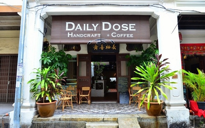 Quán cafe đẹp ở Penang - The Daily Dose.