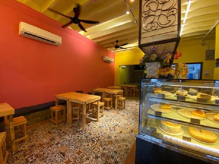 Quán cafe đẹp ở Penang - Không gian mang đôi nét Trung Hoa