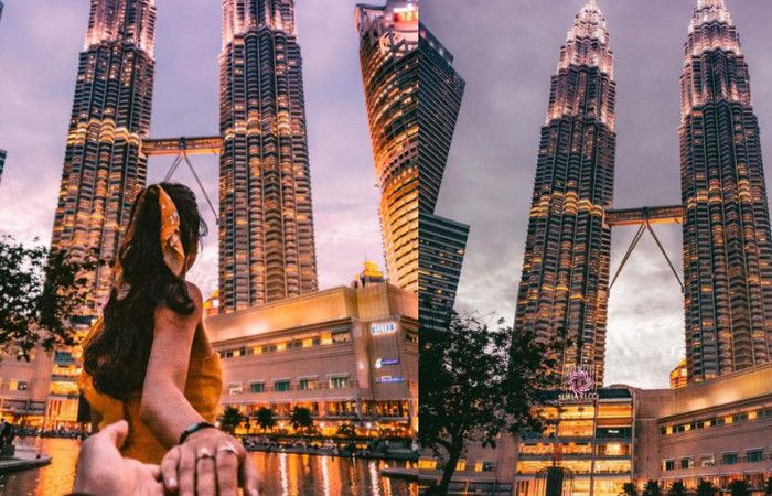 tháp đôi Petronas có gì - Vẻ tráng lệ và hiện đại của tháp đôi Petronas.