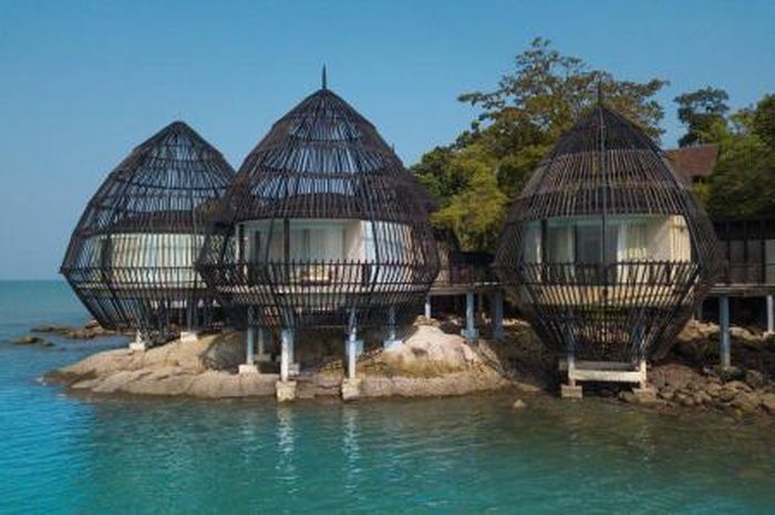 Những chiếc resort thật ấn tượng ở Pantai Kok 