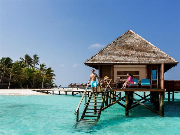Bãi biển Maldives - Khu nghỉ dưỡng Veligandu Island Resort &amp; Spa