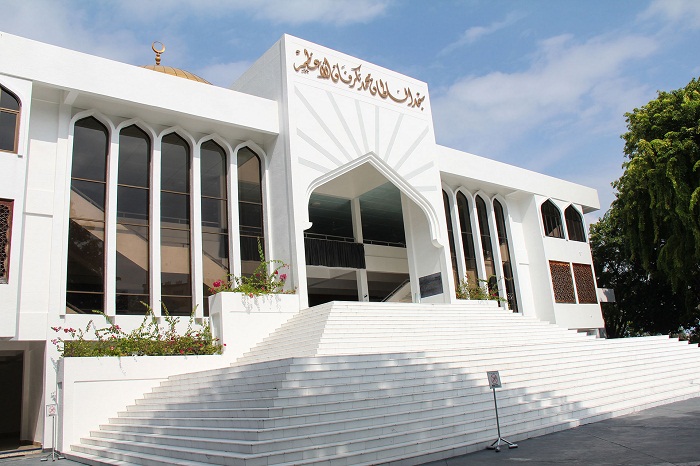 Cảnh đẹp ở Maldives - Khung cảnh thư viện ảnh nghệ thuật quốc gia với tông màu chính và chủ đạo là trắng trông rất nghệ thuật