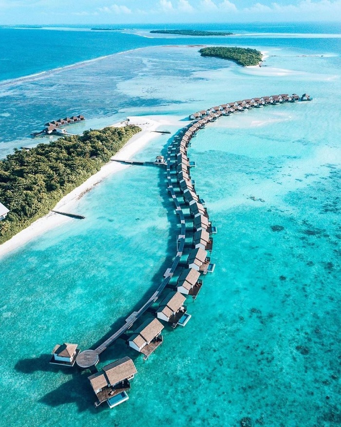 Cảnh đẹp ở Maldives - Toàn cảnh thiên đường maldives sẽ trông như thế này.