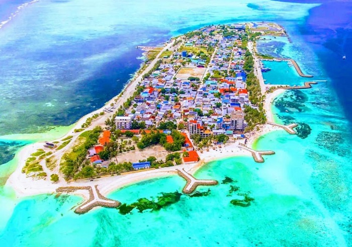 Cảnh đẹp ở Maldives - Đảo Maafushi ngày càng thu hút nhiều khách du lịch trên thế giới.