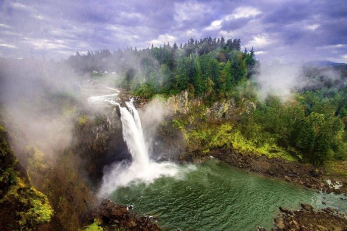 Kinh nghiệm du lịch Seattle- Kinh nghiệm du lịch Seattle với ngọn thác Snoqualmie