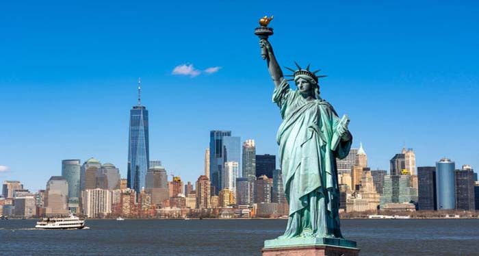 Hình ảnh hấp dẫn của Tượng Nữ Thần Tự Do đặc biệt tại thành phố New York