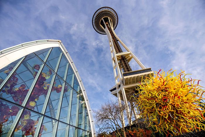 Bảo tàng kính đặc sắc - Khu chợ lớn nhất thành phố Seattle