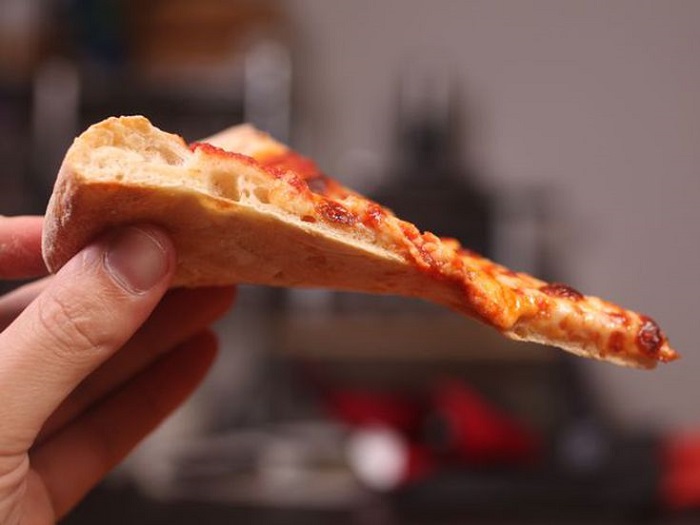 Món Pizza, đặc sản New York