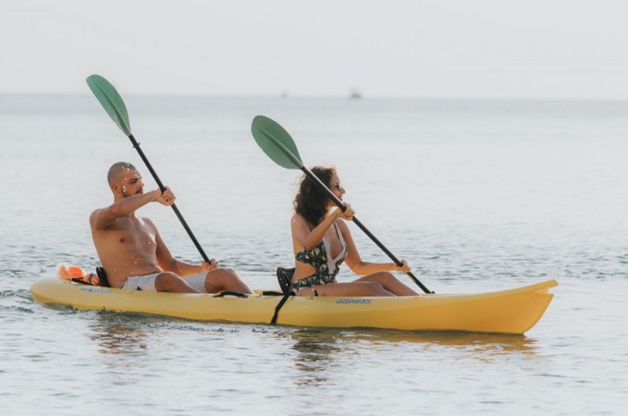 Bãi biển Miami - Chèo thuyền Kayak ở biển Hobie