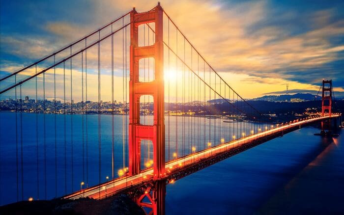 Kinh nghiệm du lịch San Francisco - Cầu Cổng Vàng - Biểu tượng của .