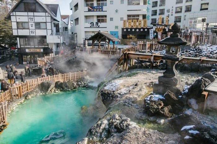 Kinh nghiệm du lịch Nhật Bản tháng 2 - Kusatsu Onsen