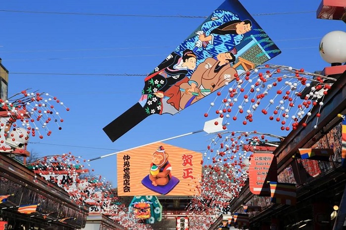 Kinh nghiệm du lịch Nhật Bản tháng 12 - Lễ hội Hagoita-ichi