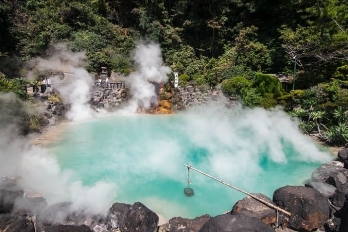 kinh nghiệm du lịch Nhật Bản tháng 2 - Beppu Onsen