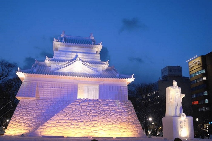 Kinh nghiệm du lịch Nhật Bản tháng 2 - Lễ hội tuyết tại Sapporo