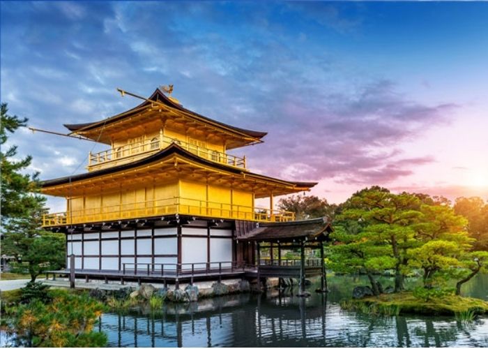 Du lịch Kyoto thăm chùa Kinkakuji dát vàng