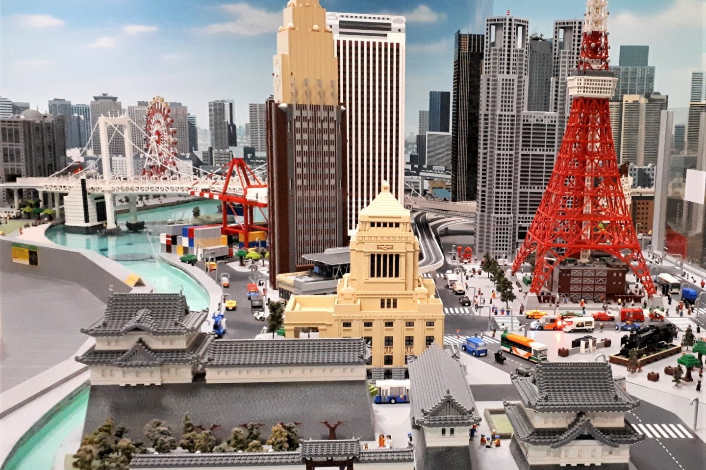 Mô hình thành phố Tokyo bằng lego tại Legoland Discovery Tokyo Center - một trong những địa điểm nổi tiếng tại Tokyo- à một trong những địa điểm nổi tiếng tại Tokyo - một trong những địa điểm nổi tiếng tại Tokyo