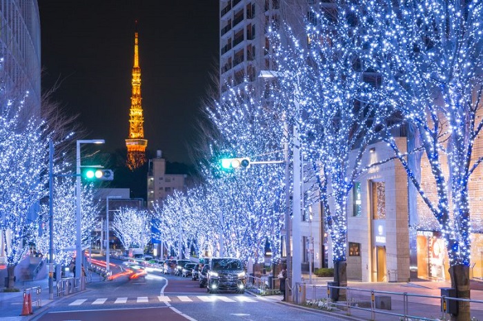 Kinh nghiệm du lịch Nhật Bản tháng 11 - lễ Giáng Sinh.