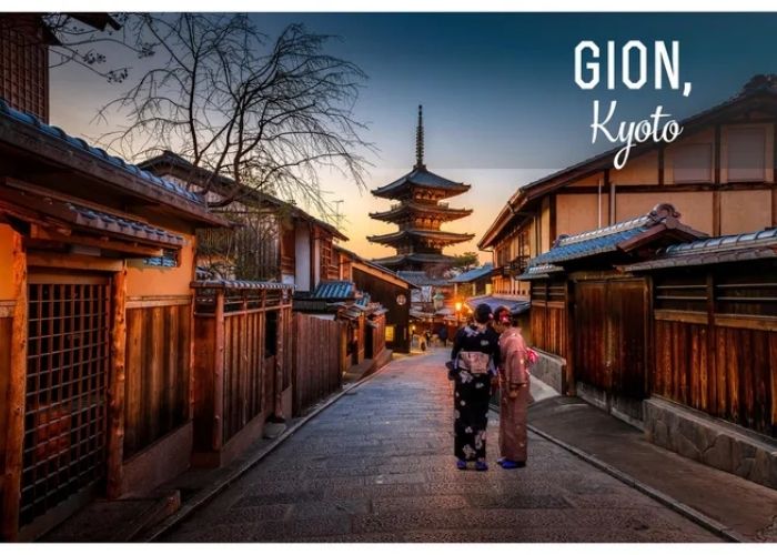 Kinh nghiệm du lịch Nhật Bản tháng 3 -Quận Gion