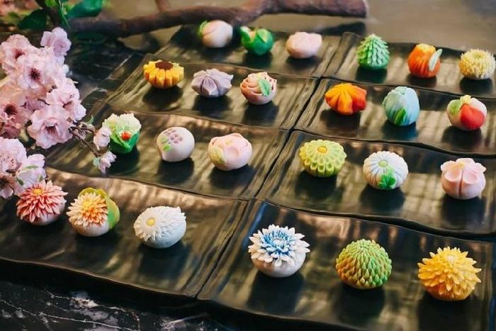 Wagashi là loại bánh truyền thống Nhật,